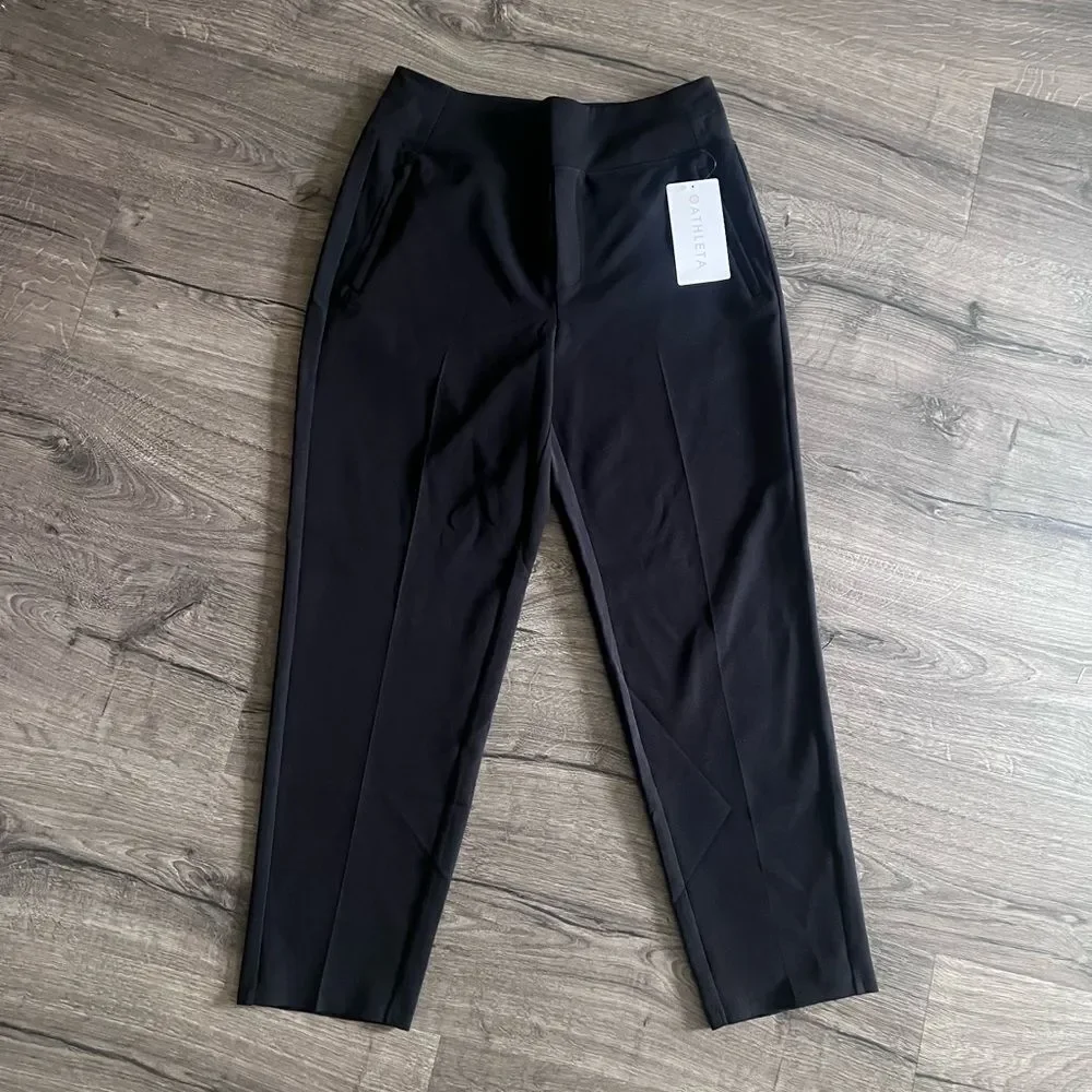 ATHLETA Brooklyn Mid Rise Ankle Pant size 8